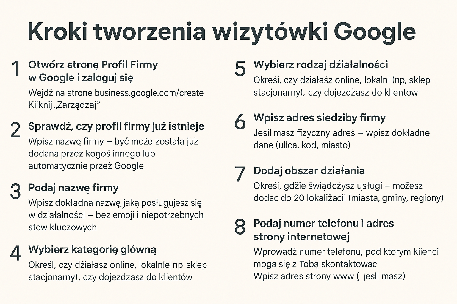 Agencja SEO Lojalni Zastanawiasz się, jak dodać wizytówkę w Google, by Twoja firma była lepiej widoczna w sieci? To prostsze, niż myślisz - a efekty mogą zaskoczyć. Profil Firmy w Google (dawniej Google Moja Firma) to jedno z najskuteczniejszych narzędzi, które pozwala dotrzeć do lokalnych klientów szukających usług takich jak Twoje.