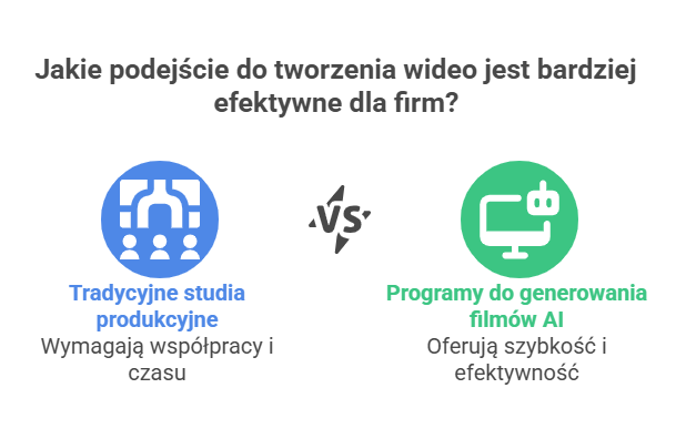 Agencja SEO Lojalni Jeszcze kilka lat temu stworzenie profesjonalnego filmu wymagało kosztownego sprzętu, zespołu ekspertów i długiego procesu montażu. Dziś wystarczy komputer, dostęp do internetu i odpowiednie programy do generowania filmów AI, aby w kilka minut przygotować materiał, który może wyglądać niemal jak dzieło profesjonalnej ekipy filmowej.